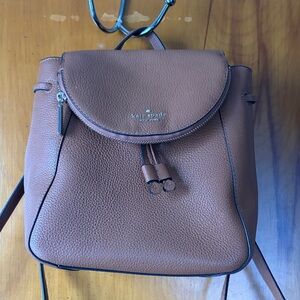 Kate Spade brown back pack